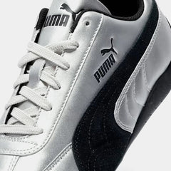 Speedcat Metallic Womens Lifestyle Shoes (Silver/Black)