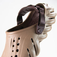 Crocs Echo Clog Latte Beige Brown 207937-2Q9 Slide Sandal Slipper