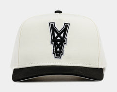 Shoe Palace Exclusive Houston Oilers Curved 950AF Snapback Mens Hat (Beige/White)