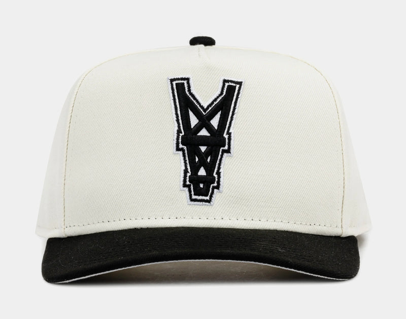 Shoe Palace Exclusive Houston Oilers Curved 950AF Snapback Mens Hat (Beige/White)