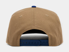 Shoe Palace Exclusive Mexico Curve Khaki 950AF Snapback Mens Hat (Khaki/Blue)