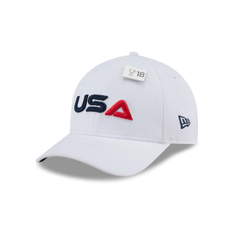 2025 Ryder Cup Team USA White 9FORTY M-Crown Snapback Hat