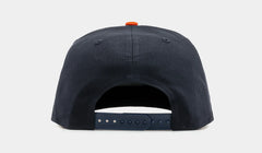 Houston Astros Cartoon 950AF Snapback Mens Hat (Navy/Orange)