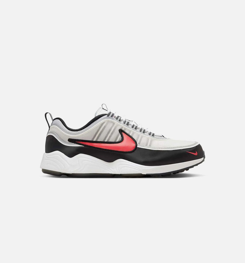 Air Zoom Spiridon Mens Lifestyle Shoe - Metallic Silver/Sport Red/Black/White
