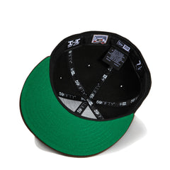 New Era 59Fifty Arizona Diamondbacks 25Th Anniversary Patch Script Hat - Black, Brown