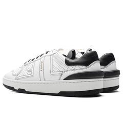 Clay Low Top Sneakers - White/Black