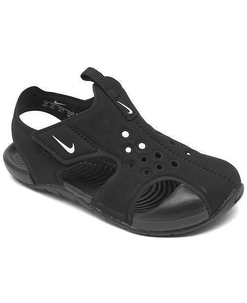 Kids Nike Sunray Protect 2 TD Black Grey 943827-001 Sneakers Shoe Trainers