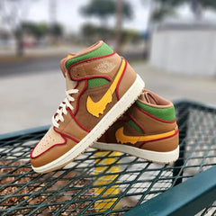 Air Jordan 1 Mid SE ‘Cheeseburger’