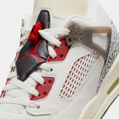 Spizike Low Mens Basketball Shoes (Sail/Anthracite/Coconut Milk/Varsity Red)