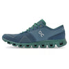 ON CLOUD X Running Storm Tide Blue Green White 40-99703 Sneaker Shoe 11.5
