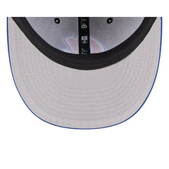 New Era 9Fifty Retro Crown Atlanta Braves 1972 All Star Year Patch Snapback Hat - Black, Royal