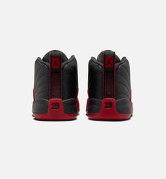 Air Jordan 12 Retro Flu Game Infant Toddler Lifestyle Shoe - Black/Varsity Red