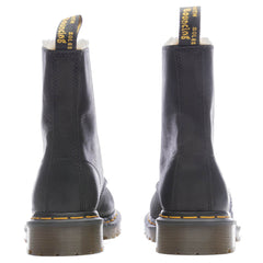 Women’S 1460 Faux Fur Lined Lace up Boots - Black
