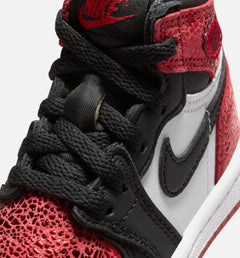 Air Jordan 1 Retro High OG Ruby Infant Toddler Lifestyle Shoe - Varsity Red/Black/White
