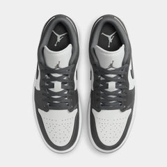 Air Jordan 1 Low Mens Lifestyle Shoes (Iron Grey/Summit White)