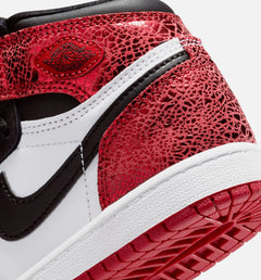 Air Jordan 1 Retro High OG Ruby Preschool Lifestyle Shoe - Varsity Red/Black/White
