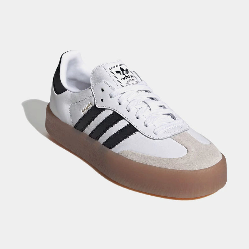 Sambae Womens Lifestyle Shoes (White/Core Black/Metallic)