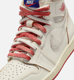 Air Jordan 1 High OG Rare Air Cinnabar Womens Lifestyle Shoe - Sail/Cinnabar/Light Bone