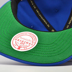 Washington Capitals Mitchell & Ness NHL HAT TRICK Snapback Adjustable Hat - Royal/Red