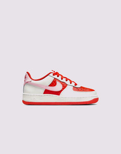 Nike Air Force 1 Grade School Girls' "Summit White/Pink Foam/Lt Crimson"