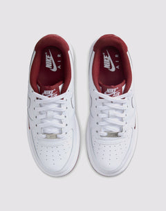 Nike Air Force 1 Grade School Boys' "White/Team Red"