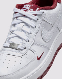 Nike Air Force 1 Grade School Boys' "White/Team Red"