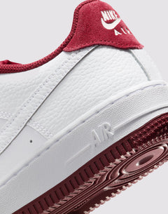 Nike Air Force 1 Grade School Boys' "White/Team Red"