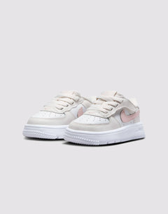 Nike Air Force 1 Low Easyon Toddler Girls' "Phantom/Echo Pink/Summit White"