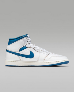 Air Jordan 1 Mid SE White/Sail/Industrial Blue FN5215-141