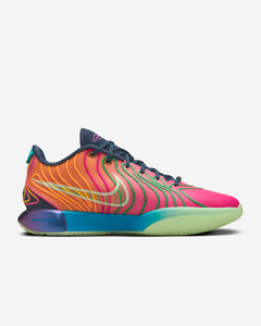 LeBron XXI Photo Blue/Vapor Green/Laser Orange/Laser Fuchsia HF5353-400