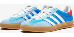 ADIDAS GAZELLE INDOOR Blue White Red Brown GUM IF9643 Sneaker Shoe Trainer