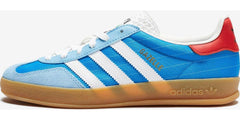 ADIDAS GAZELLE INDOOR Blue White Red Brown GUM IF9643 Sneaker Shoe Trainer