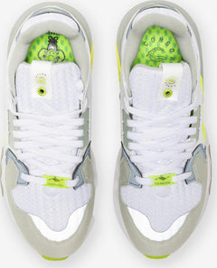 Adidas X Footpatrol Zx Torsion White Solar Yellow Ash Gray Shoe Sneaker Trainer