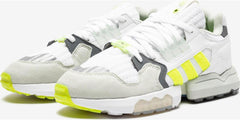 Adidas X Footpatrol Zx Torsion White Solar Yellow Ash Gray Shoe Sneaker Trainer