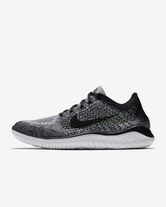 Nike Free Run Flyknit 2018 White/Grey/Black 942838-101