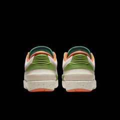 Wmns Nike AIR JORDAN 2 RETRO TITAN White Orange Teal Green DV6206-183 Sneaker