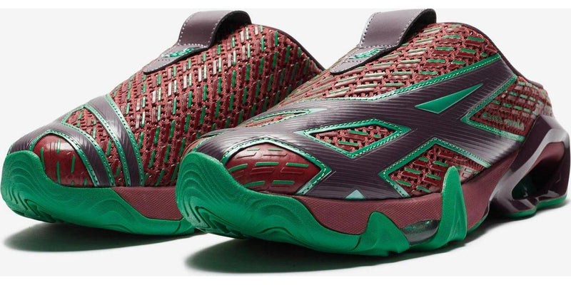 ASICS GEL-STYRAX DAHLIA Red Purple BRIGHT GREEN 1203A500-600 Sneaker Shoe