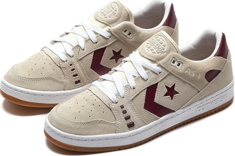 Converse AS-1 Pro Ox Alexis Sablone Egret Burgundy Red Brown Gum A04145C Sneaker