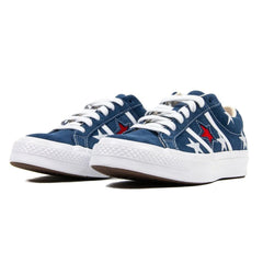 Converse Academy Ox Navy Enamel Red White Shoe Sneaker Trainer