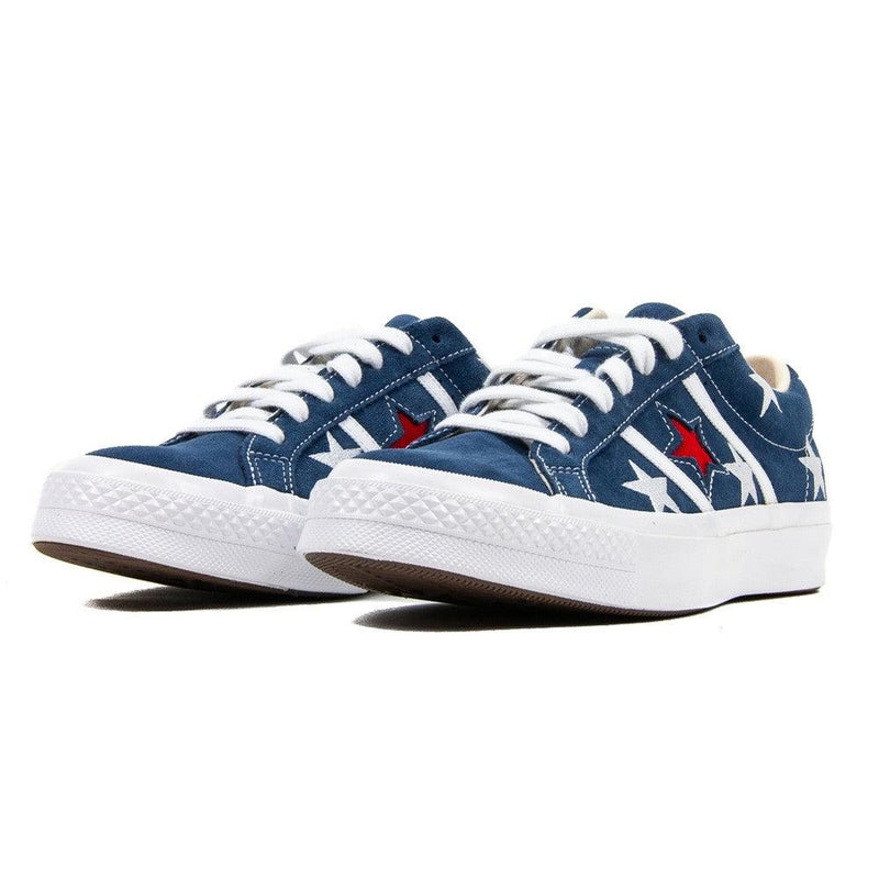 Converse Academy Ox Navy Enamel Red White Shoe Sneaker Trainer