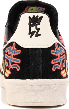 Adidas Campus 80's Pride Black White Pink GX6390 Sneaker Shoe Trainer