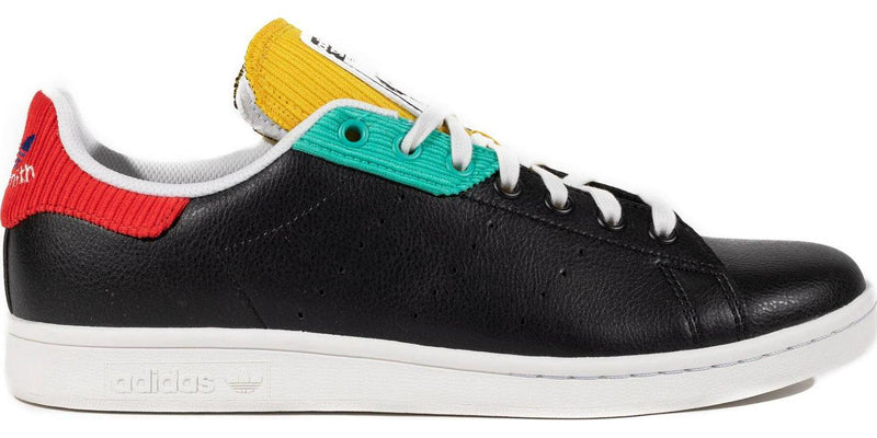 Adidas Stan Smith Black Red Yellow White H00328 Sneaker Shoe Trainer