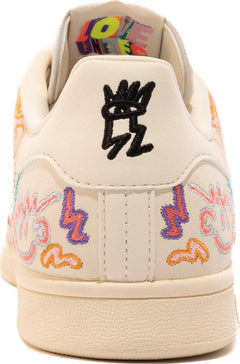 Adidas Stan Smith Pride White Pink Blue Orange Black GX6394 Sneaker Shoe Trainer