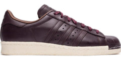 Adidas Superstar 82 Burgudy Red White Brown Purple IH5398 Sneaker Shoe Trainer