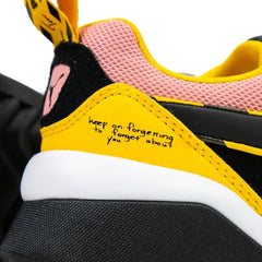 Puma Aeon Sue Tsai Bright White Black Pink Yellow Grey Sneaker Shoe Trainer