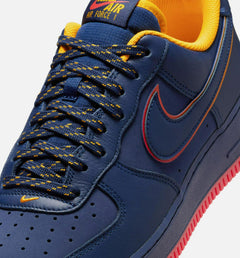 Nike Air Force 1 '07 LV8 Navy Blue Red Yellow HV5752-410 Sneaker Shoe Trainer