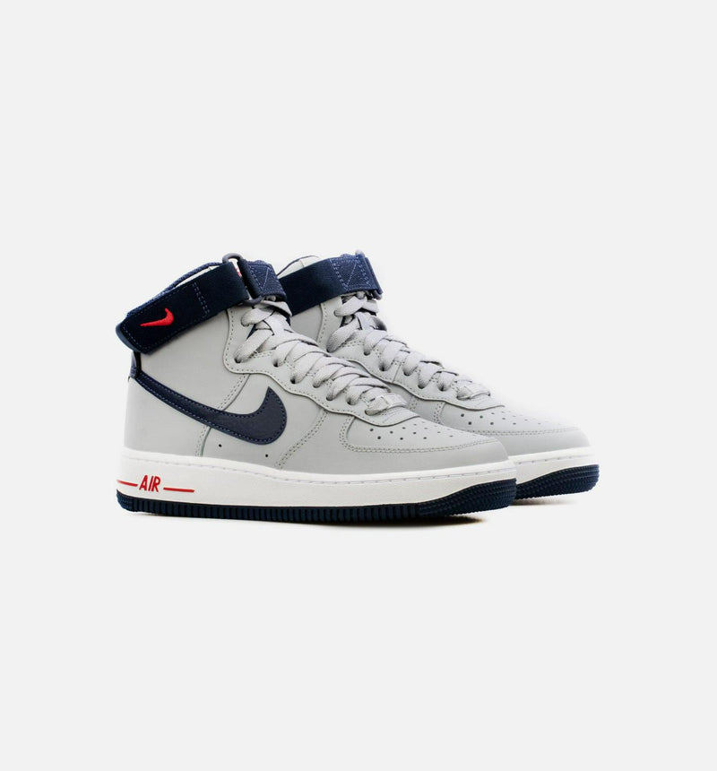 Wmns Nike Air Force 1 High Blue Grey Red White DZ7338-001 Sneaker Shoe Trainer