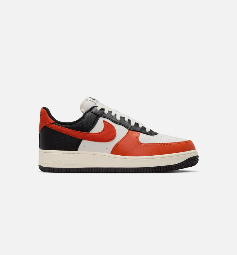 Nike Air Force 1 Black Vintage Coral Ivory White Red Orange HQ4987-010 Sneaker