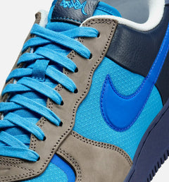 Nike Air Force 1 Stash Soft Grey Harbor Blue Varsity Royal HF5516-001 Sneaker