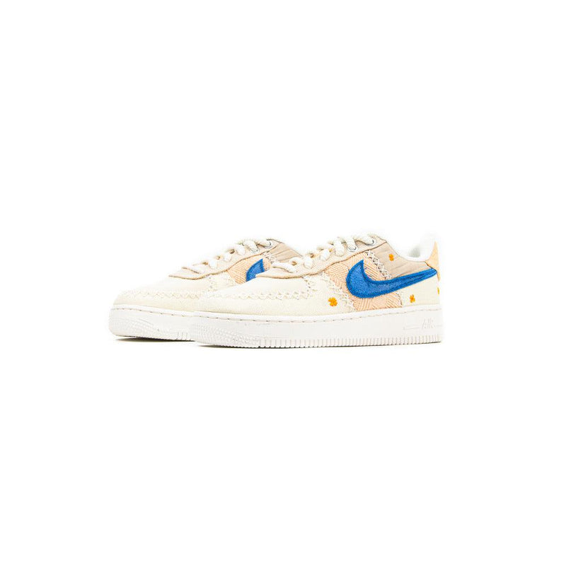 Nike Air Force 1 PRM GS Sail DK Marina Blue White Shoe Sneaker Trainer